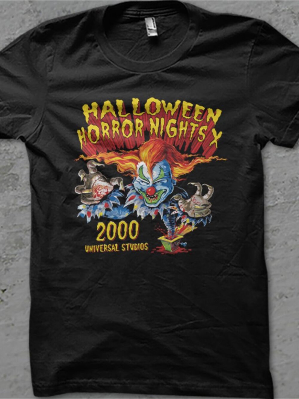 Vintage 2000 Halloween Horror Nights T Shirt, Halloween Horror Nights Shirt Tee